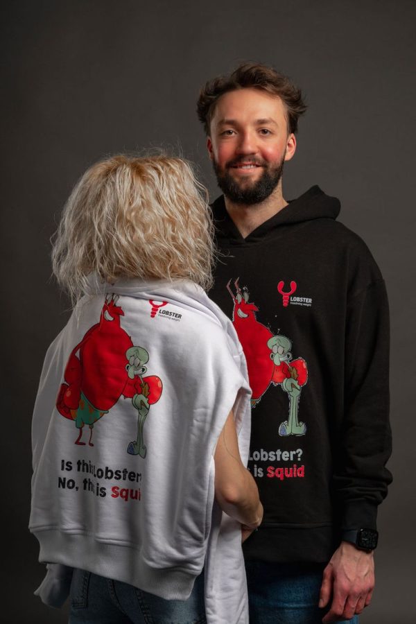 Lobster Slogan Hoodie - Image 4