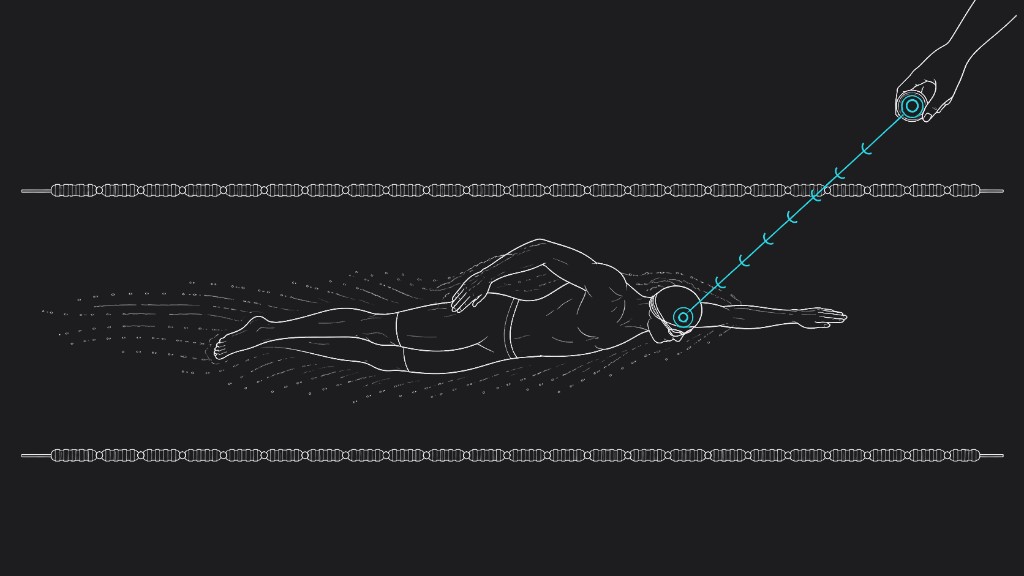 Clear signal across pool lanes