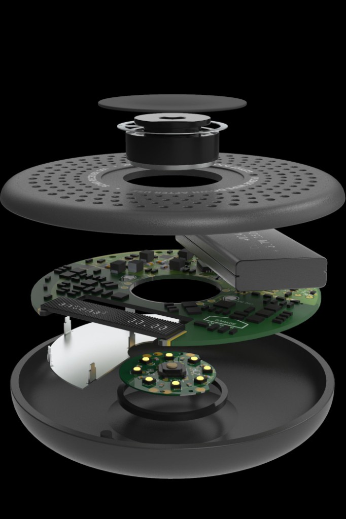 SONR Receiver exploded view