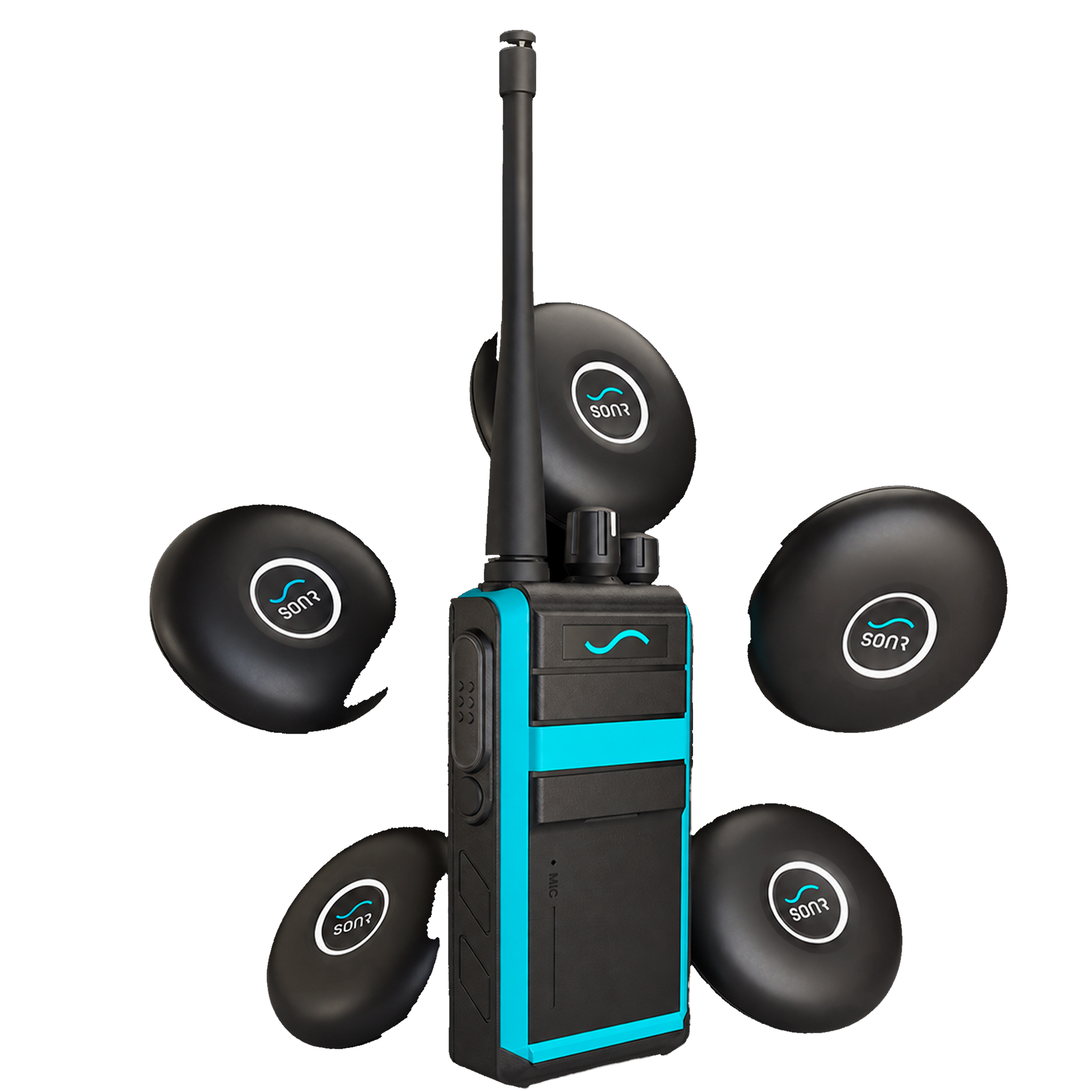 SONR Coach radio and receivers